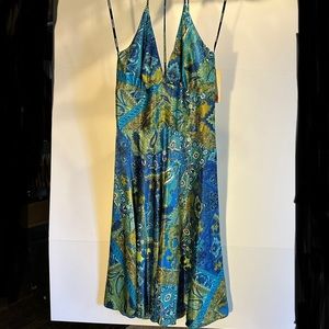 90’s Alyn Paige halter dress size 7/8